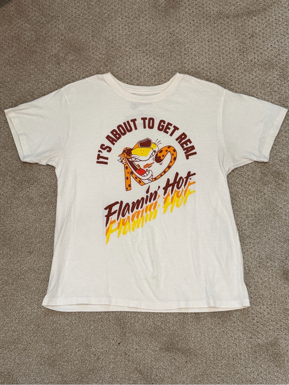 Flamin' Hot Cheetos Graphic Tee - White